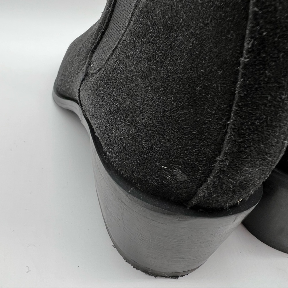 Sey Collection‎ Pointed Toe Suede Black Boots - Picture 6 of 10